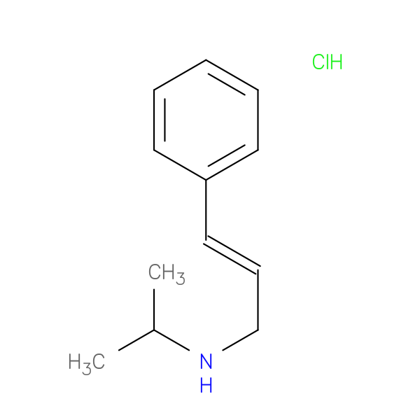 [(2E)-3-phenylprop-2-en-1-yl](propan-2-yl)amine hydrochloride