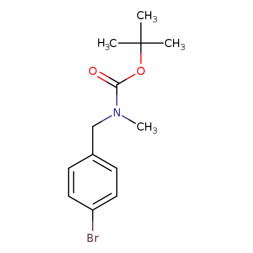 Carbamic acid, N-[(4-bromophenyl)methyl]-N-methyl-, 1,1-dimethylethyl ester