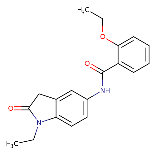 2-ethoxy-N-(1-ethyl-2-oxo-2,3-dihydro-1H-indol-5-yl)benzamide