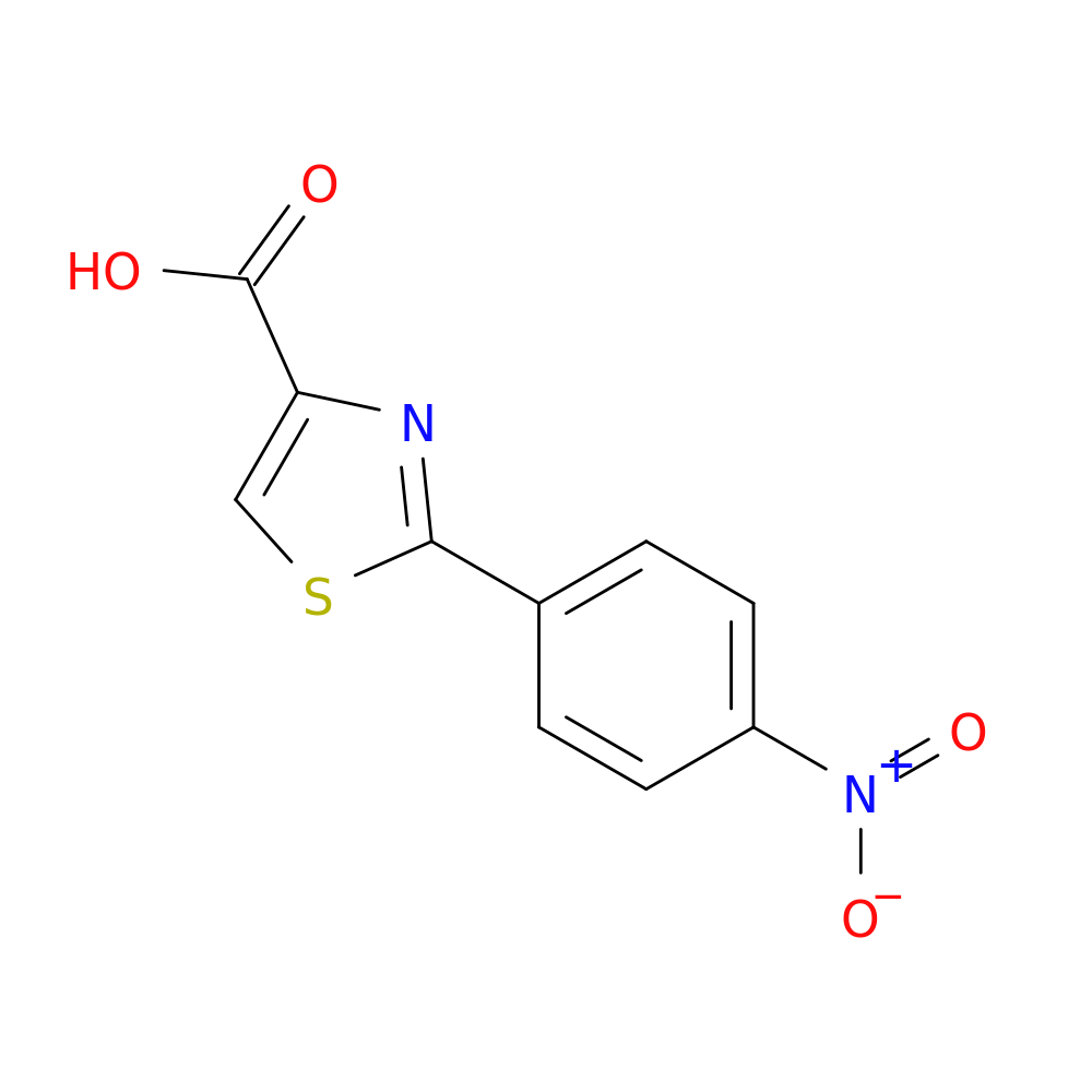 2-(4-nitrophenyl)-1,3-thiazole-4-carboxylic acid