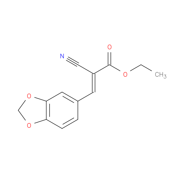 Ethyl 3-(1,3-Benzodioxol-5-Yl)-2-Cyanoacrylate