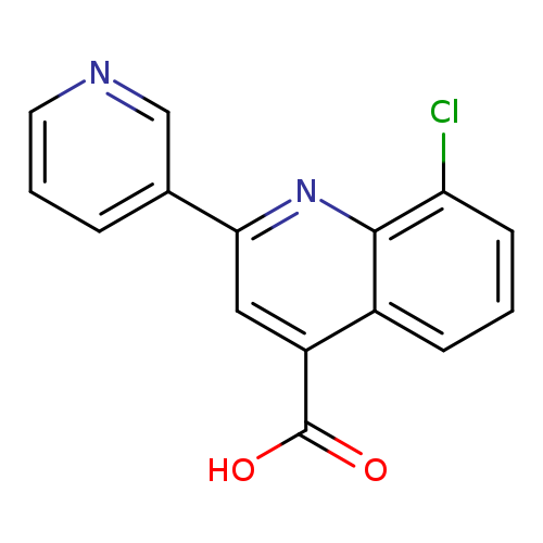 8-Chloro-2-pyridin-3-ylquinoline-4-carboxylic acid