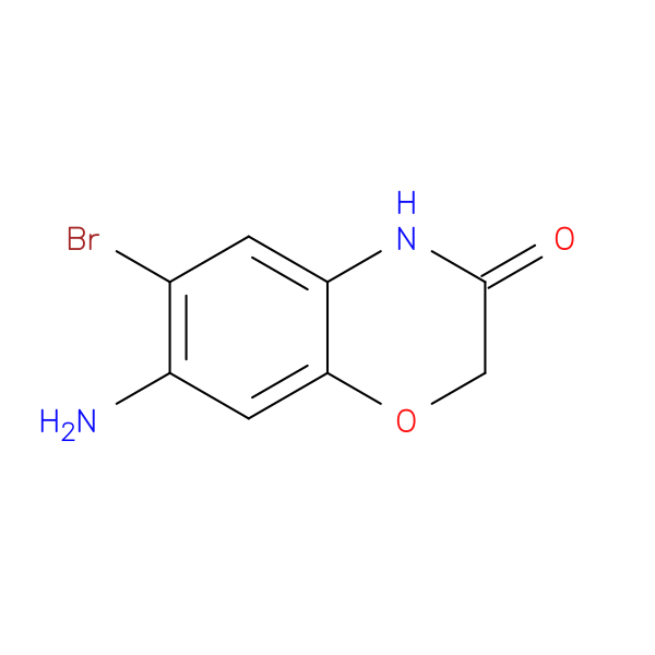 7-amino-6-bromo-3,4-dihydro-2H-1,4-benzoxazin-3-one
