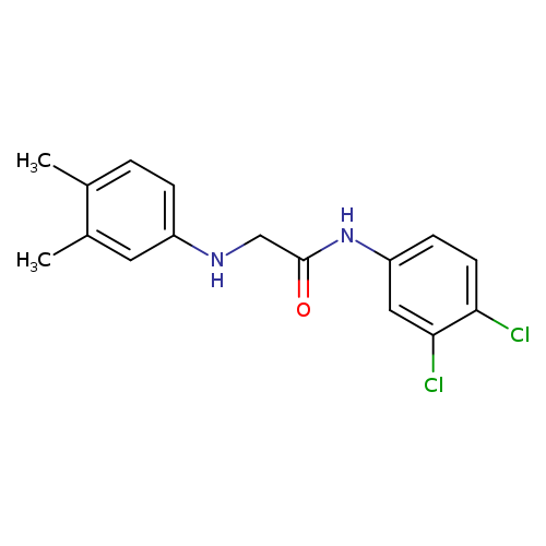 N-(3,4-dichlorophenyl)-2-[(3,4-dimethylphenyl)amino]acetamide