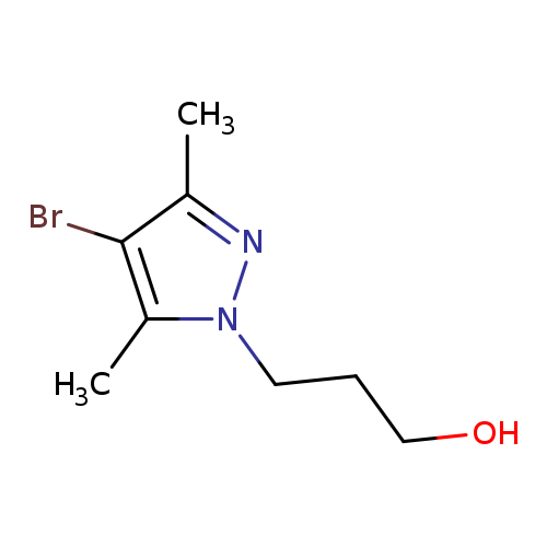 3-(4-Bromo-3,5-dimethyl-1h-pyrazol-1-yl)propan-1-ol