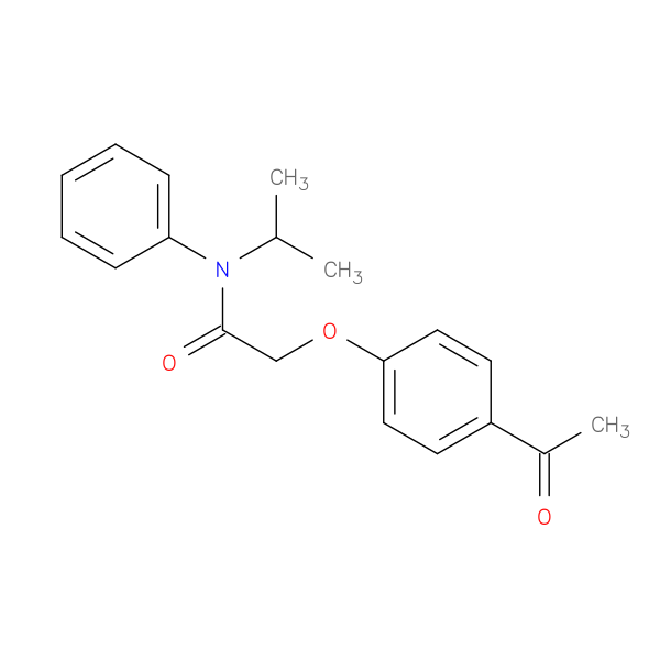 2-(4-acetylphenoxy)-N-phenyl-N-(propan-2-yl)acetamide