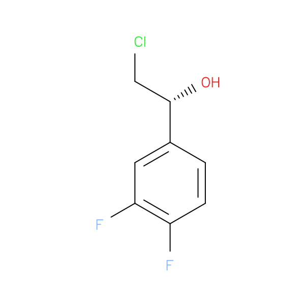 (1R)-2-Chloro-1-(3,4-difluorophenyl)-1-ethanol (Ticagrelor Impurity)