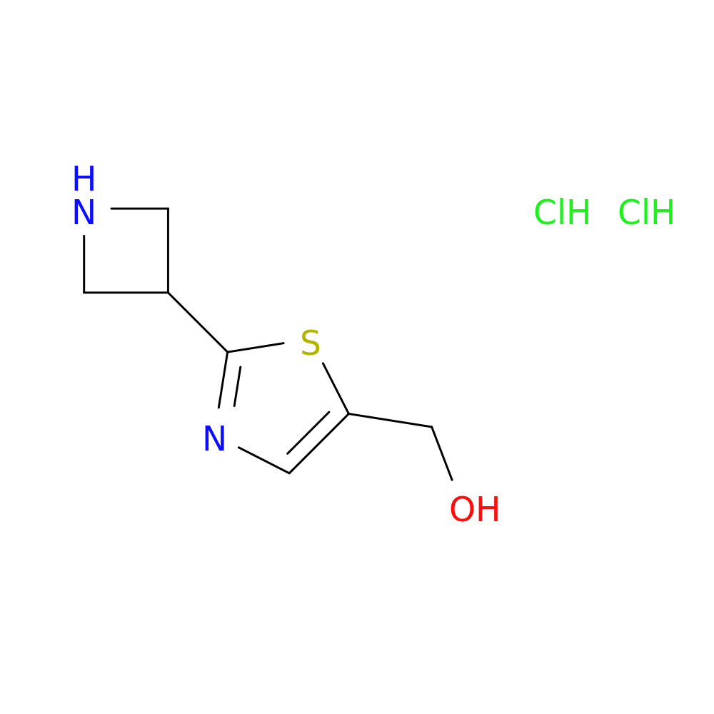 [2-(azetidin-3-yl)-1,3-thiazol-5-yl]methanol dihydrochloride