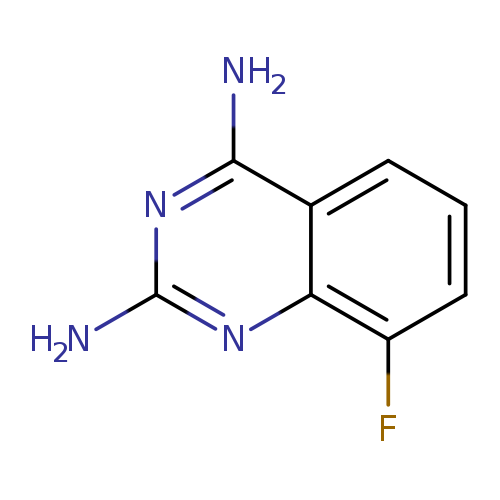 2,4-Quinazolinediamine, 8-fluoro-