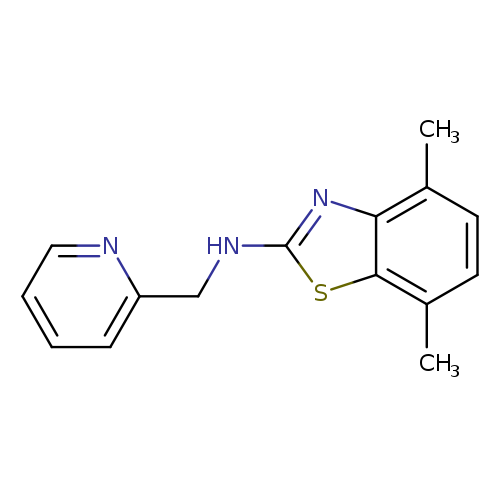 4,7-Dimethyl-n-(pyridin-2-ylmethyl)-1,3-benzothiazol-2-amine