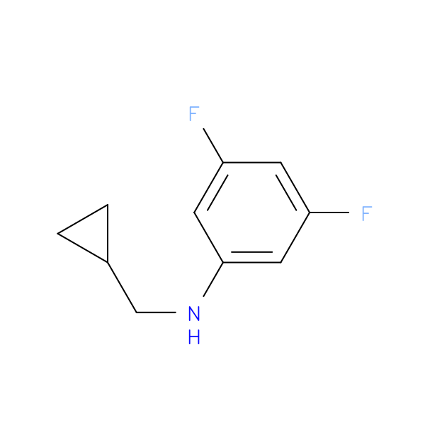 N-(cyclopropylmethyl)-3,5-difluoroaniline
