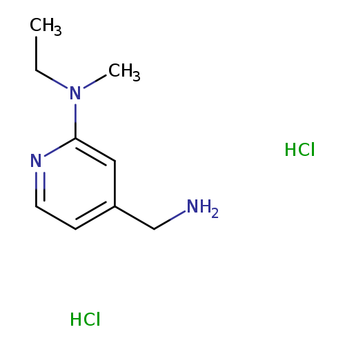 4-(Aminomethyl)-n-ethyl-n-methylpyridin-2-amine dihydrochloride