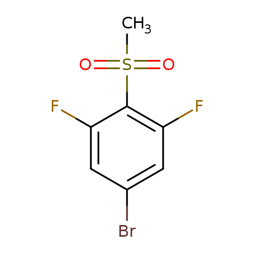 Benzene, 5-bromo-1,3-difluoro-2-(methylsulfonyl)-