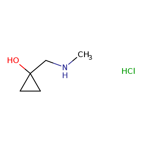1-[(methylamino)methyl]cyclopropan-1-ol hydrochloride