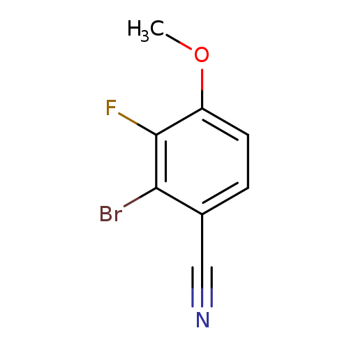 2-bromo-3-fluoro-4-methoxybenzonitrile