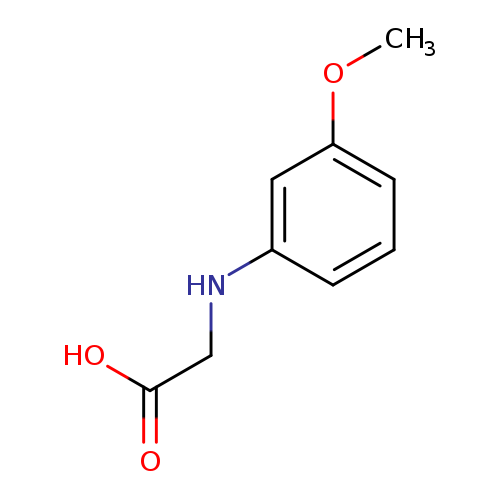 2-((3-Methoxyphenyl)amino)acetic acid