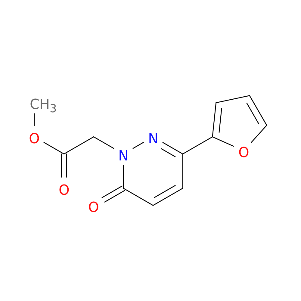 methyl 2-[3-(furan-2-yl)-6-oxo-1,6-dihydropyridazin-1-yl]acetate