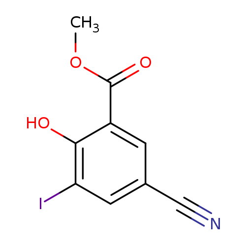 Methyl 5-cyano-2-hydroxy-3-iodobenzoate