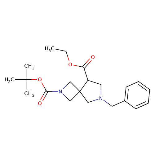 2-tert-Butyl 8-ethyl 6-benzyl-2,6-diazaspiro[3.4]octane-2,8-dicarboxylate