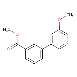 Methyl 3-(5-methoxypyridin-3-yl)benzoate