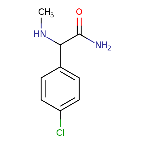 2-(4-Chlorophenyl)-2-(methylamino)acetamide