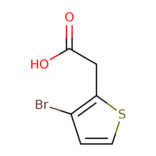 2-(3-bromothiophen-2-yl)acetic acid