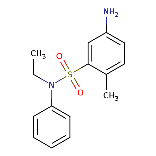 5-Amino-N-ethyl-2-methyl-N-phenylbenzenesulfonamide