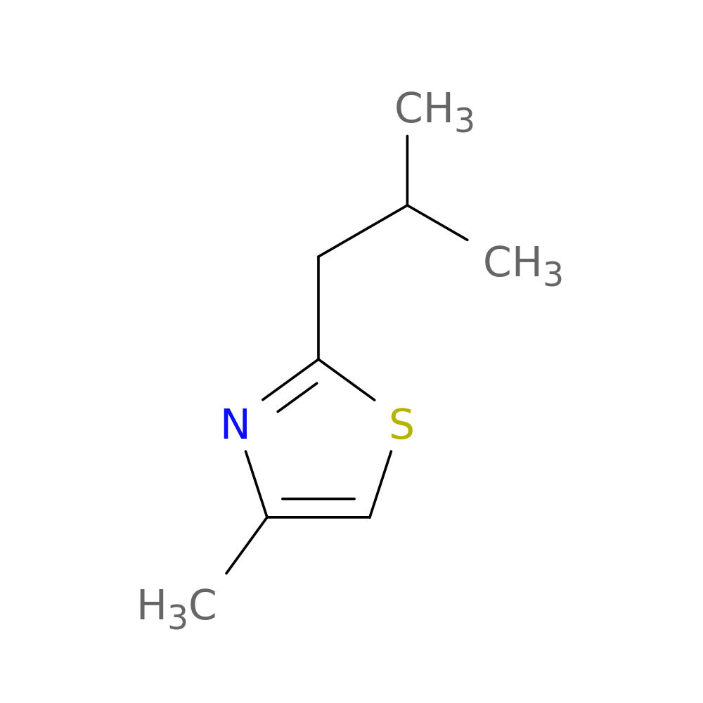 2-Isobutyl-4-methylthiazole