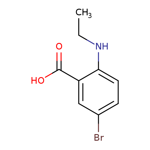 5-Bromo-2-(ethylamino)benzoic acid