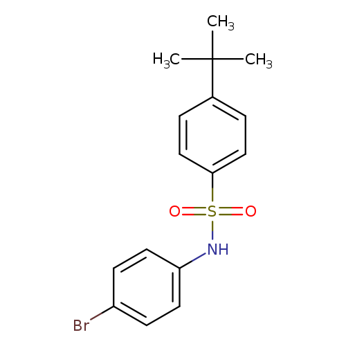 N-(4-bromophenyl)-4-tert-butylbenzene-1-sulfonamide