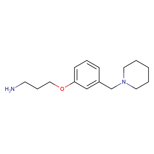 3-(3-(Piperidin-1-ylmethyl)phenoxy)propan-1-amine