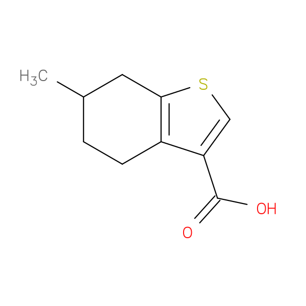6-methyl-4,5,6,7-tetrahydro-1-benzothiophene-3-carboxylic acid