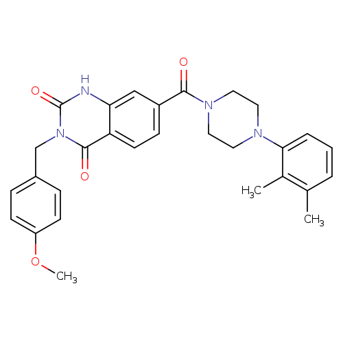 7-[4-(2,3-dimethylphenyl)piperazine-1-carbonyl]-3-[(4-methoxyphenyl)methyl]-1,2,3,4-tetrahydroquinazoline-2,4-dione