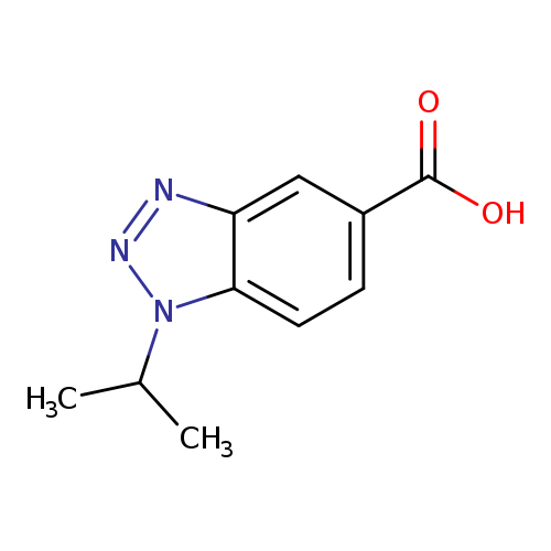 1H-Benzotriazole-5-carboxylic acid, 1-(1-methylethyl)-