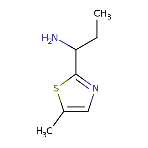 1-(5-methyl-1,3-thiazol-2-yl)propan-1-amine