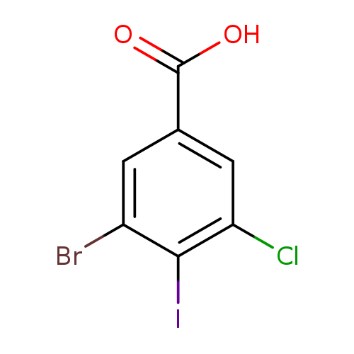 3-bromo-5-chloro-4-iodobenzoic acid