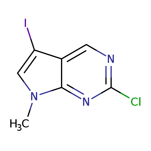 2-Chloro-5-iodo-7-methyl-7h-pyrrolo[2,3-d]pyrimidine