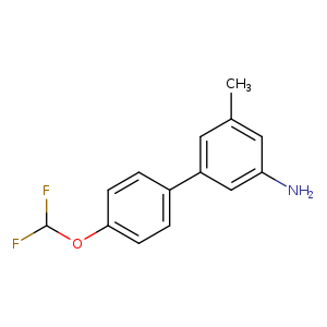 4'-(difluoromethoxy)-5-methyl-[1,1'-biphenyl]-3-amine