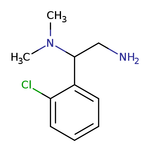 1,2-Ethanediamine, 1-(2-chlorophenyl)-N1,N1-dimethyl-