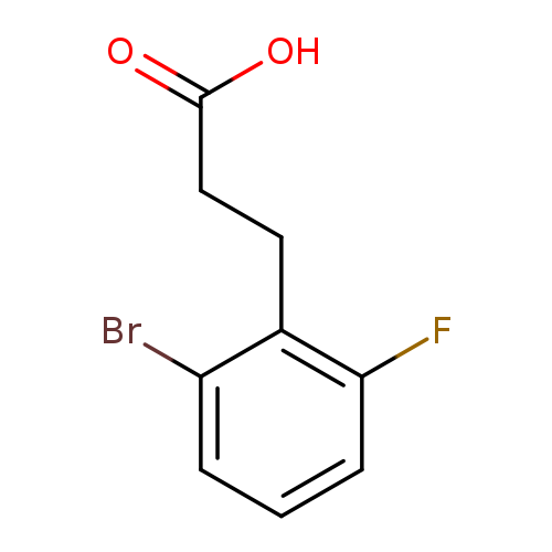 3-(2-BROMO-6-FLUOROPHENYL)PROPANOIC ACID