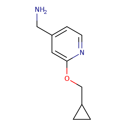 [2-(cyclopropylmethoxy)pyridin-4-yl]methanamine