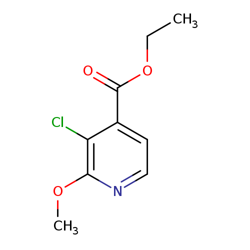 Ethyl 3-chloro-2-methoxypyridine-4-carboxylate