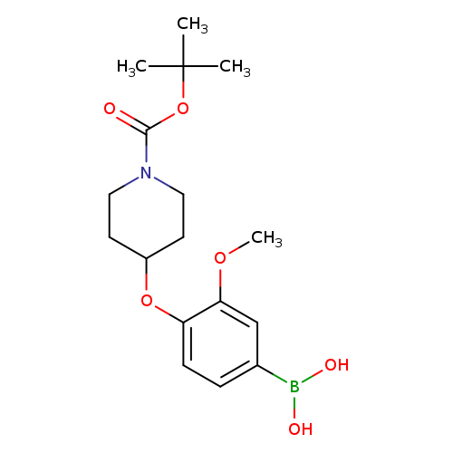 4-(1-BOC-piperidin-4-yloxy)-3-methoxyphenylboronic acid