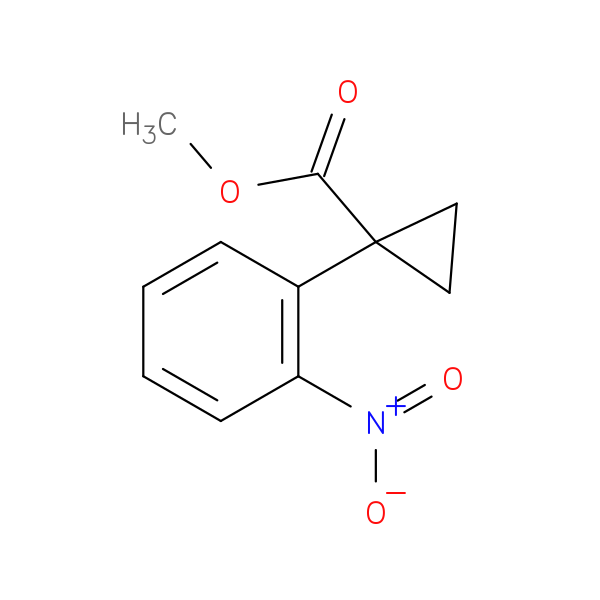 Methyl 1-(2-nitrophenyl)cyclopropane-1-carboxylate