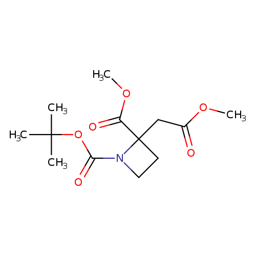1-tert-Butyl 2-methyl 2-(2-methoxy-2-oxoethyl)azetidine-1,2-dicarboxylate