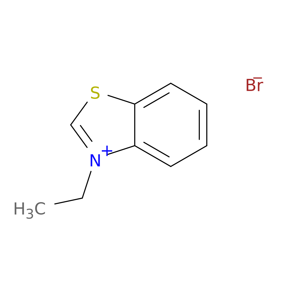 3-Ethylbenzothiazolium bromide