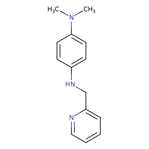 1-N,1-N-dimethyl-4-N-(pyridin-2-ylmethyl)benzene-1,4-diamine