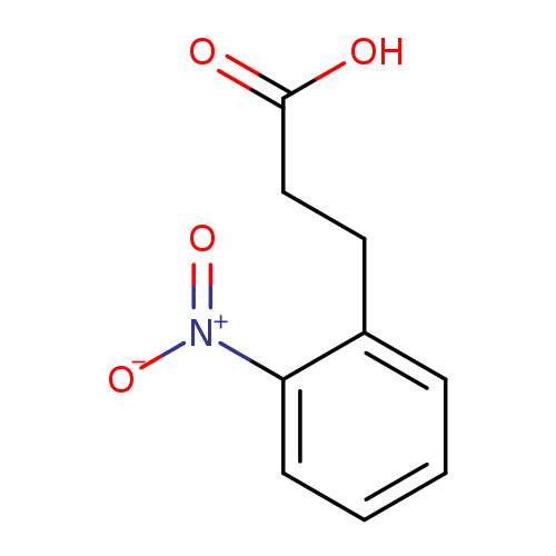 Benzenepropanoic acid, 2-nitro-