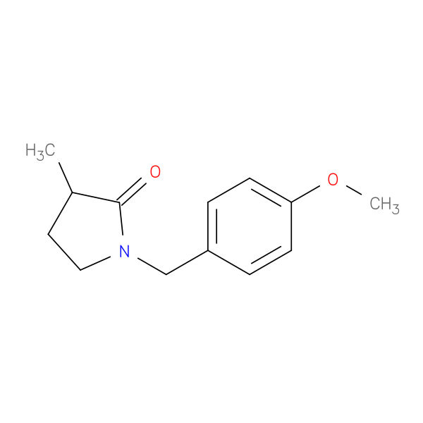 1-[(4-Methoxyphenyl)methyl]-3-methylpyrrolidin-2-one