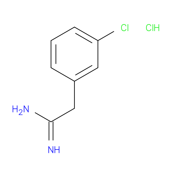 2-(3-chlorophenyl)ethanimidamide hydrochloride